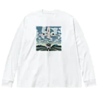 加藤 光雲のLanding Big Long Sleeve T-Shirt