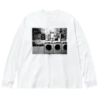 ubatamanoyumeのLaundry Big Long Sleeve T-Shirt