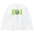 ヘーゼル色のどんぐりまなこの生物多様性と持続可能性と共存共栄 Big Long Sleeve T-Shirt