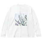 blancillaの揺れる花 Big Long Sleeve T-Shirt