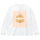 さきまるらんどのシュークリームのくりむちゃん Big Long Sleeve T-Shirt