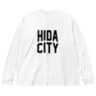 JIMOTOE Wear Local Japanの飛騨市 HIDA CITY ビッグシルエットロングスリーブTシャツ