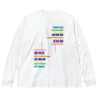 フォーヴァの格​子 Big Long Sleeve T-Shirt