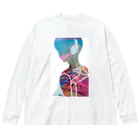 アート工房　甘月蝕(kanngesshoku)『TAaKA』のストアのCandy  ShowerR04 ～DDEPARTURES～ Big Long Sleeve T-Shirt