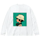 美好よしみのJockey ビッグシルエットロングスリーブTシャツ