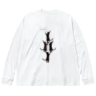 Bacoの頑張る黒猫さんたち Big Long Sleeve T-Shirt