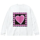 Drecome_Designの【沢山囲まれて】heart harem【逃げ場無し】 Big Long Sleeve T-Shirt