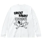 CHEEKY RABBITのサツマニアン01_CheekyRabbit_爆音炸裂 Big Long Sleeve T-Shirt