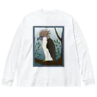 Sea of Grassの遠くを見るフィリピンワシ Big Long Sleeve T-Shirt