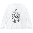 STのf＊＊k you very much Big Long Sleeve T-Shirt