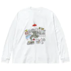 石川飴子の実家 Big Long Sleeve T-Shirt