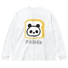 m-osachiのPANda　パンダ ビッグシルエットロングスリーブTシャツ
