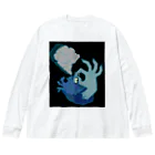 AppleS Headの物理的ハートブレイク Big Long Sleeve T-Shirt