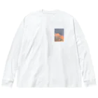 latteのsky Big Long Sleeve T-Shirt