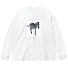 めぐすりミルクレープのシマウマ Big Long Sleeve T-Shirt