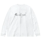 yuu all rightのロゴTシャツシリーズ/yuu all right ビッグシルエットロングスリーブTシャツ