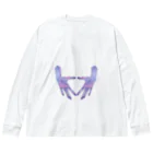 空歩く人々の手3 Big Long Sleeve T-Shirt