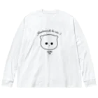 ペルシャ猫のモフのお顔　ペルシャ猫のモフ  Big Long Sleeve T-Shirt