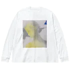 PALA's SHOP　cool、シュール、古風、和風、のBeatrice, Odilon Redon, 1897 Big Long Sleeve T-Shirt