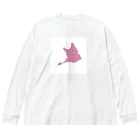 dzdzdzのPINK CAT Big Long Sleeve T-Shirt