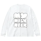 mographのmilk neck ビッグシルエットロングスリーブTシャツ