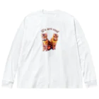 にゃんたまHOUSEのニコノア「僕達イケメン」 Big Long Sleeve T-Shirt