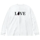 にゃんたまHOUSEのLOVEナナ ビッグシルエットロングスリーブTシャツ