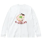 chicodeza by suzuriのラーメン大好き Big Long Sleeve T-Shirt