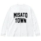 JIMOTOE Wear Local Japanの美郷町 MISATO TOWN Big Long Sleeve T-Shirt