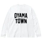 JIMOTOE Wear Local Japanの小山町市 OYAMA CITY ビッグシルエットロングスリーブTシャツ