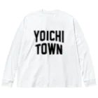 JIMOTOE Wear Local Japanの余市町 YOICHI TOWN Big Long Sleeve T-Shirt