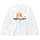 KEEP LEFT PROJECTのKEEP LEFT plenty's ビッグシルエットロングスリーブTシャツ