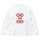 zawaの赤ウーピン（黄） Big Long Sleeve T-Shirt