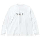 げほぼうのねこ　あくび Big Long Sleeve T-Shirt