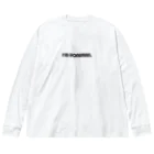 大羽賀商店の［ロゴ］I'm UONUMAN. Big Long Sleeve T-Shirt