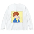 KiNG TKの制服で淹れたコーヒー Big Long Sleeve T-Shirt