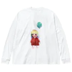 KOCMOC　コスモスのお人形さんシリーズ Big Long Sleeve T-Shirt