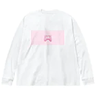 kodo_kodoの猫耳コントローラー（ピンク） Big Long Sleeve T-Shirt