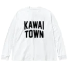 JIMOTOE Wear Local Japanの河合町 KAWAI TOWN Big Long Sleeve T-Shirt