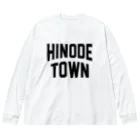 JIMOTOE Wear Local Japanの日の出町 HINODE TOWN Big Long Sleeve T-Shirt