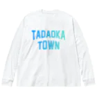 JIMOTOE Wear Local Japanの忠岡町 TADAOKA TOWN Big Long Sleeve T-Shirt