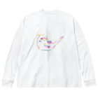 鳥の巣のにじいろ白夜君 Big Long Sleeve T-Shirt