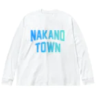 JIMOTOE Wear Local Japanの中能登町 NAKANO TOWN Big Long Sleeve T-Shirt