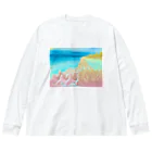 ウナーゴン20億3千万販売所の異界の海 Big Long Sleeve T-Shirt