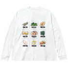 高堂玲/イラストの方のラーメントッピング Big Long Sleeve T-Shirt