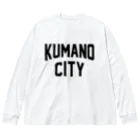 JIMOTOE Wear Local Japanの熊野市 KUMANO CITY Big Long Sleeve T-Shirt