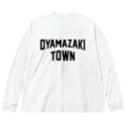 JIMOTOE Wear Local Japanの大山崎町 OYAMAZAKI TOWN Big Long Sleeve T-Shirt