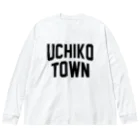 JIMOTOE Wear Local Japanの内子町 UCHIKO TOWN Big Long Sleeve T-Shirt