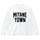 JIMOTOE Wear Local Japanの三種町 MITANE TOWN Big Long Sleeve T-Shirt