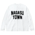 JIMOTOE Wear Local Japanの長洲町 NAGASU TOWN ビッグシルエットロングスリーブTシャツ